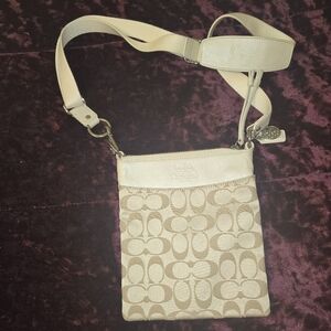 Coach cross body purse